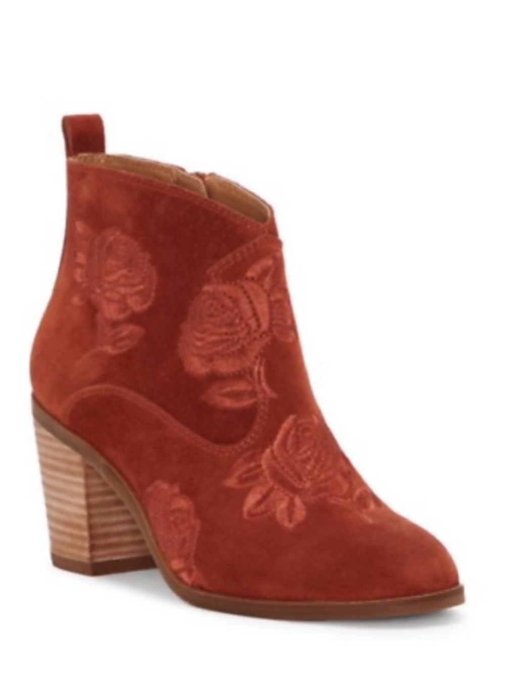 NWT Women’s Lucky Brand Paxton Boots, Red Oak